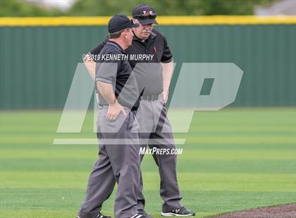 Thumbnail 1 in Midlothian vs Royce City Game 3 (UIL 5A Area Playoff) photogallery.