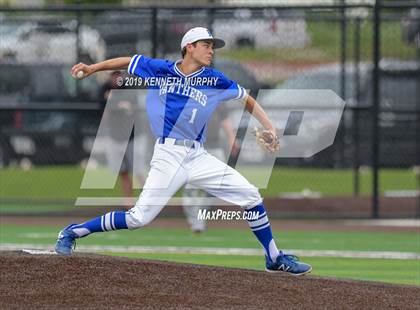 Thumbnail 1 in Midlothian vs Royce City Game 3 (UIL 5A Area Playoff) photogallery.