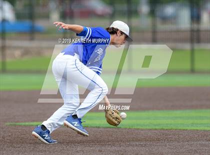 Thumbnail 3 in Midlothian vs Royce City Game 3 (UIL 5A Area Playoff) photogallery.