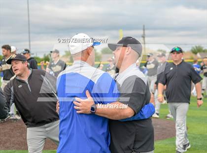 Thumbnail 3 in Midlothian vs Royce City Game 3 (UIL 5A Area Playoff) photogallery.