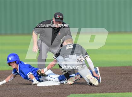 Thumbnail 3 in Midlothian vs Royce City Game 3 (UIL 5A Area Playoff) photogallery.