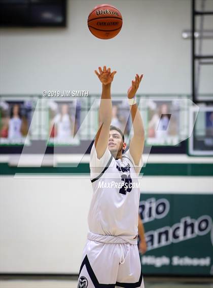 Thumbnail 1 in Hope Christian vs. Rio Rancho (Jalene Berger Allstate Holiday Tournament) photogallery.