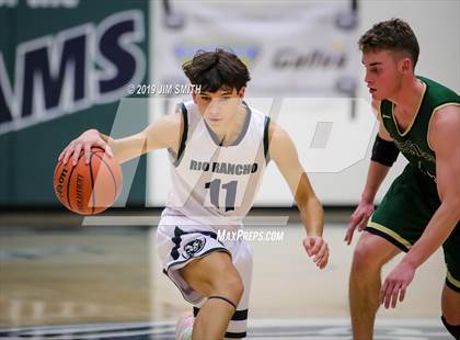 Thumbnail 2 in Hope Christian vs. Rio Rancho (Jalene Berger Allstate Holiday Tournament) photogallery.