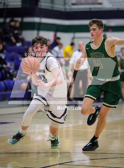 Thumbnail 3 in Hope Christian vs. Rio Rancho (Jalene Berger Allstate Holiday Tournament) photogallery.