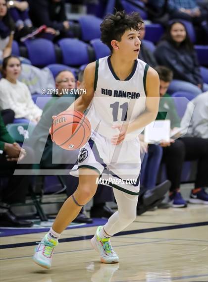 Thumbnail 3 in Hope Christian vs. Rio Rancho (Jalene Berger Allstate Holiday Tournament) photogallery.