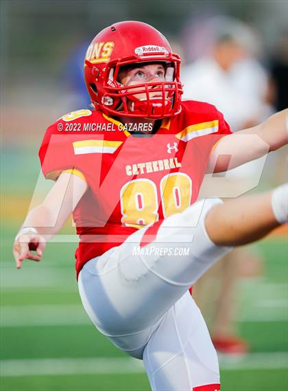 Thumbnail 2 in Chandler @ Cathedral Catholic (Honor Bowl) photogallery.