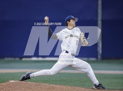 Thumbnail 3 in Harvard-Westlake @ Notre Dame (SO) photogallery.