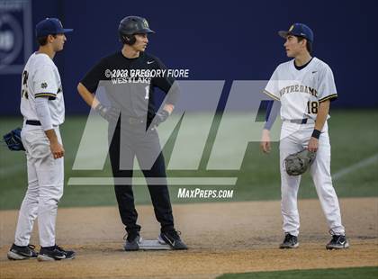 Thumbnail 2 in Harvard-Westlake @ Notre Dame (SO) photogallery.