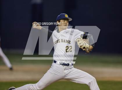 Thumbnail 1 in Harvard-Westlake @ Notre Dame (SO) photogallery.
