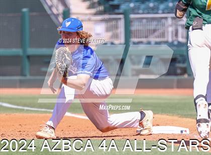Thumbnail 2 in 2024 AZBCA  4A NORTH vs SOUTH ALL-STARS photogallery.