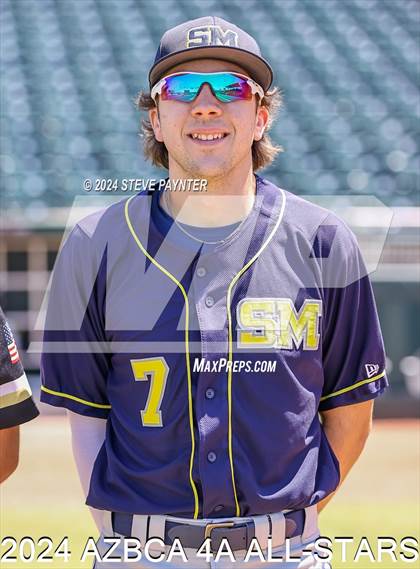 Thumbnail 2 in 2024 AZBCA  4A NORTH vs SOUTH ALL-STARS photogallery.