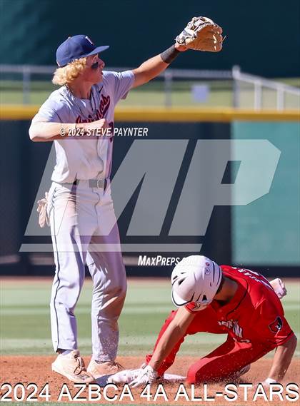 Thumbnail 3 in 2024 AZBCA  4A NORTH vs SOUTH ALL-STARS photogallery.