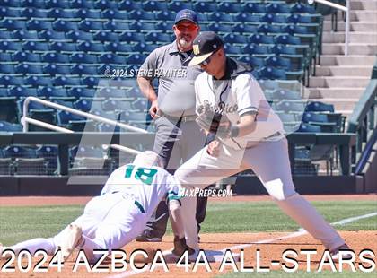 Thumbnail 1 in 2024 AZBCA  4A NORTH vs SOUTH ALL-STARS photogallery.