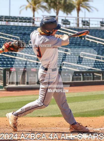 Thumbnail 2 in 2024 AZBCA  4A NORTH vs SOUTH ALL-STARS photogallery.