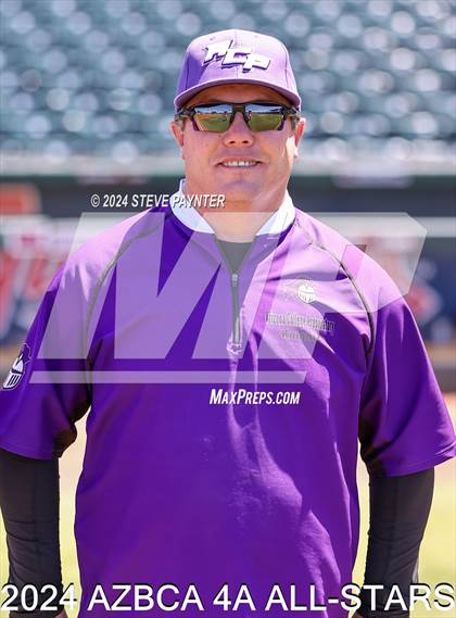 Thumbnail 2 in 2024 AZBCA  4A NORTH vs SOUTH ALL-STARS photogallery.