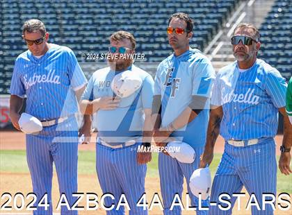 Thumbnail 1 in 2024 AZBCA  4A NORTH vs SOUTH ALL-STARS photogallery.