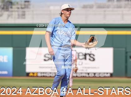 Thumbnail 1 in 2024 AZBCA  4A NORTH vs SOUTH ALL-STARS photogallery.