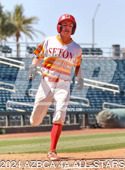 Thumbnail 1 in 2024 AZBCA  4A NORTH vs SOUTH ALL-STARS photogallery.