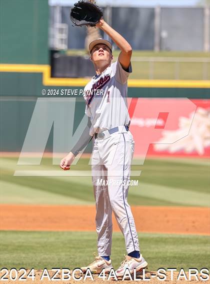 Thumbnail 2 in 2024 AZBCA  4A NORTH vs SOUTH ALL-STARS photogallery.