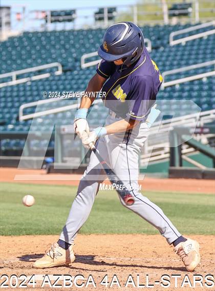 Thumbnail 1 in 2024 AZBCA  4A NORTH vs SOUTH ALL-STARS photogallery.