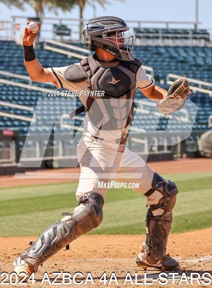 Thumbnail 2 in 2024 AZBCA  4A NORTH vs SOUTH ALL-STARS photogallery.
