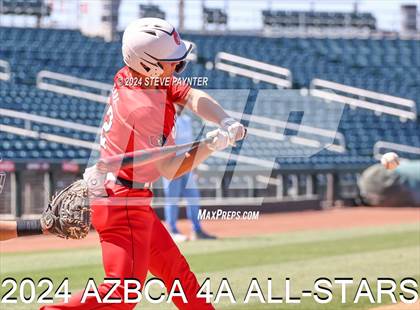 Thumbnail 2 in 2024 AZBCA  4A NORTH vs SOUTH ALL-STARS photogallery.