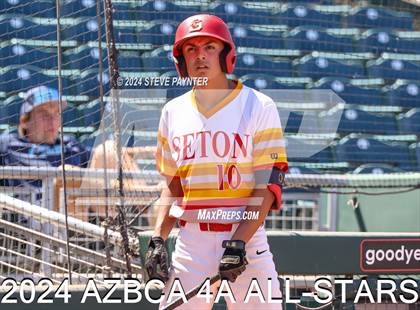Thumbnail 3 in 2024 AZBCA  4A NORTH vs SOUTH ALL-STARS photogallery.