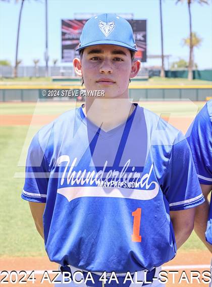 Thumbnail 2 in 2024 AZBCA  4A NORTH vs SOUTH ALL-STARS photogallery.