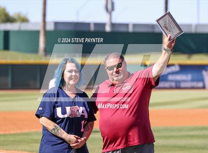 Thumbnail 2 in 2024 AZBCA  4A NORTH vs SOUTH ALL-STARS photogallery.