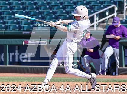 Thumbnail 2 in 2024 AZBCA  4A NORTH vs SOUTH ALL-STARS photogallery.