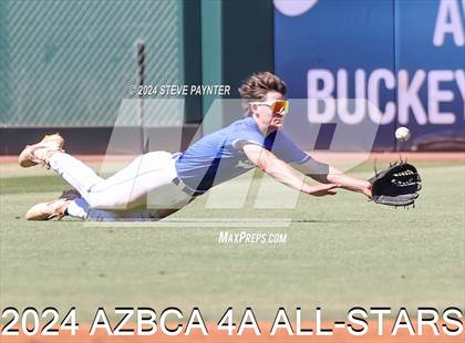 Thumbnail 3 in 2024 AZBCA  4A NORTH vs SOUTH ALL-STARS photogallery.