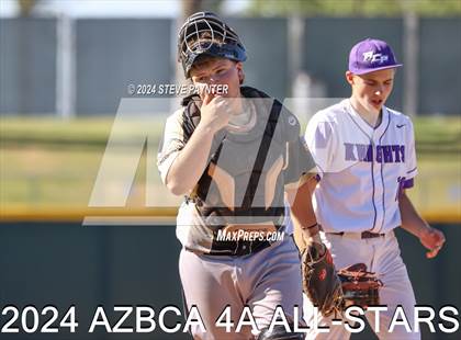 Thumbnail 1 in 2024 AZBCA  4A NORTH vs SOUTH ALL-STARS photogallery.