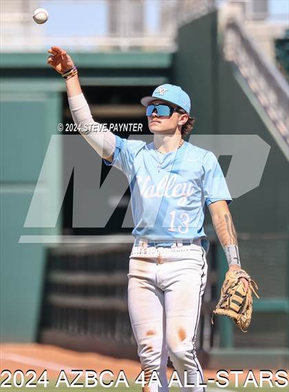 Thumbnail 2 in 2024 AZBCA  4A NORTH vs SOUTH ALL-STARS photogallery.
