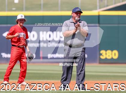 Thumbnail 2 in 2024 AZBCA  4A NORTH vs SOUTH ALL-STARS photogallery.