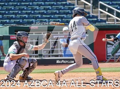 Thumbnail 3 in 2024 AZBCA  4A NORTH vs SOUTH ALL-STARS photogallery.