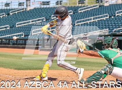 Thumbnail 2 in 2024 AZBCA  4A NORTH vs SOUTH ALL-STARS photogallery.