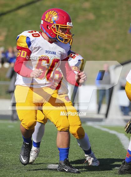 Thumbnail 3 in Roxana @ Columbia (HSA 4A First Round Playoff) photogallery.