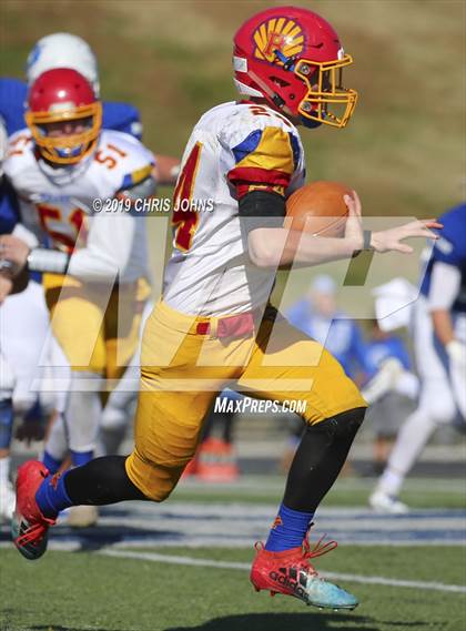 Thumbnail 1 in Roxana @ Columbia (HSA 4A First Round Playoff) photogallery.