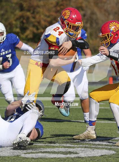Thumbnail 2 in Roxana @ Columbia (HSA 4A First Round Playoff) photogallery.
