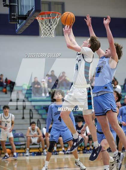 Thumbnail 3 in West Jordan vs. Juan Diego Catholic (Eagle Holiday Shootout) photogallery.