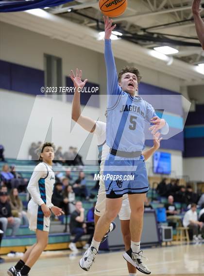 Thumbnail 3 in West Jordan vs. Juan Diego Catholic (Eagle Holiday Shootout) photogallery.