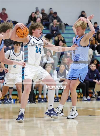 Thumbnail 2 in West Jordan vs. Juan Diego Catholic (Eagle Holiday Shootout) photogallery.