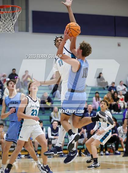 Thumbnail 3 in West Jordan vs. Juan Diego Catholic (Eagle Holiday Shootout) photogallery.