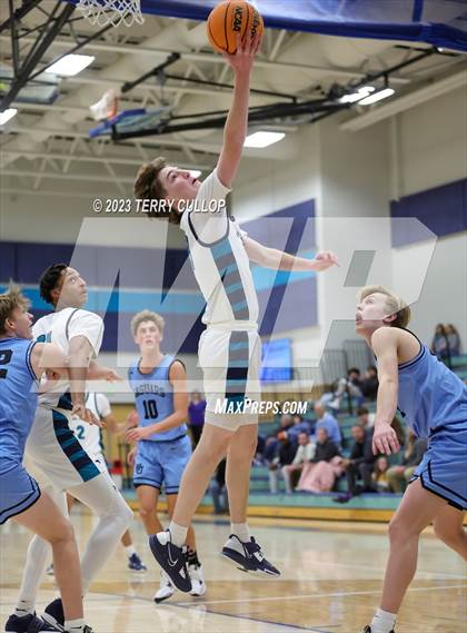 Thumbnail 1 in West Jordan vs. Juan Diego Catholic (Eagle Holiday Shootout) photogallery.