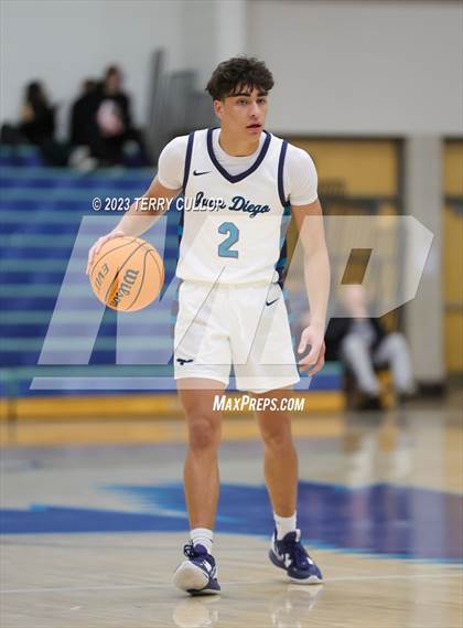 Thumbnail 2 in West Jordan vs. Juan Diego Catholic (Eagle Holiday Shootout) photogallery.