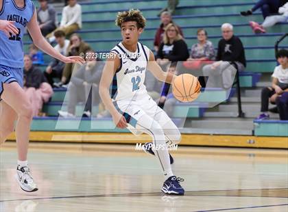 Thumbnail 2 in West Jordan vs. Juan Diego Catholic (Eagle Holiday Shootout) photogallery.