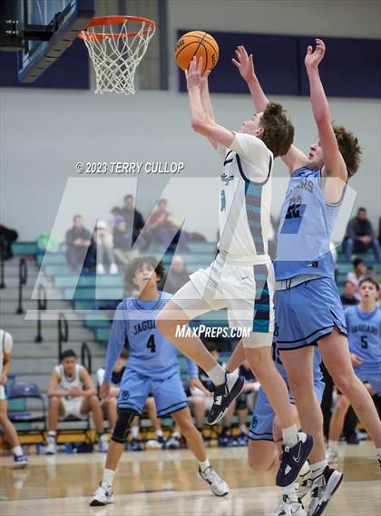 Thumbnail 2 in West Jordan vs. Juan Diego Catholic (Eagle Holiday Shootout) photogallery.
