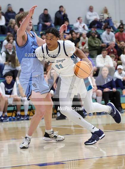 Thumbnail 3 in West Jordan vs. Juan Diego Catholic (Eagle Holiday Shootout) photogallery.