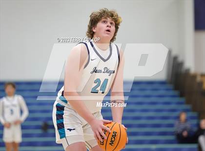 Thumbnail 2 in West Jordan vs. Juan Diego Catholic (Eagle Holiday Shootout) photogallery.