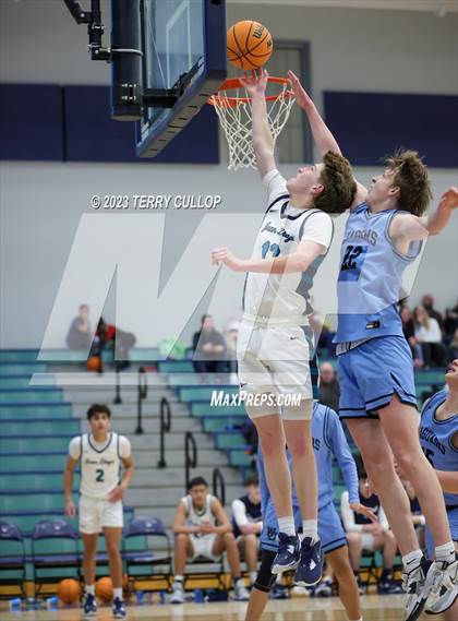 Thumbnail 3 in West Jordan vs. Juan Diego Catholic (Eagle Holiday Shootout) photogallery.